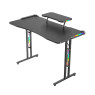 Twisted Minds T Shaped RGB Double Top Gaming Desk - Size : 120*60*77.8 cm - TM-GD27-T-RGB